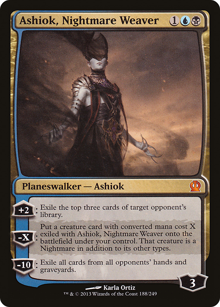 Ashiok, Nightmare Weaver (THS-188) - Theros