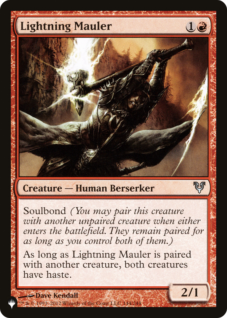 Lightning Mauler [The List] | The CG Realm