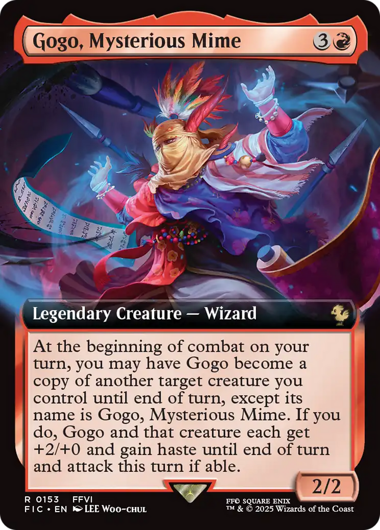 Gogo, Mysterious Mime (Extended Art) [FINAL FANTASY Commander] | The CG Realm
