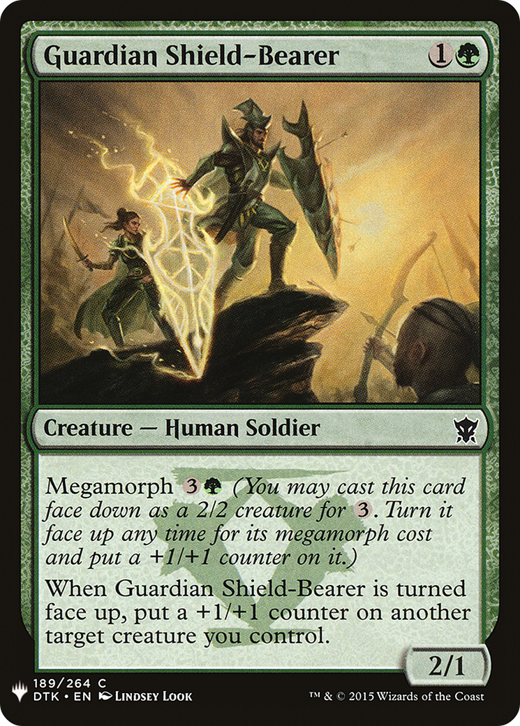 Guardian Shield-Bearer (LIST-DTK-189) - The List