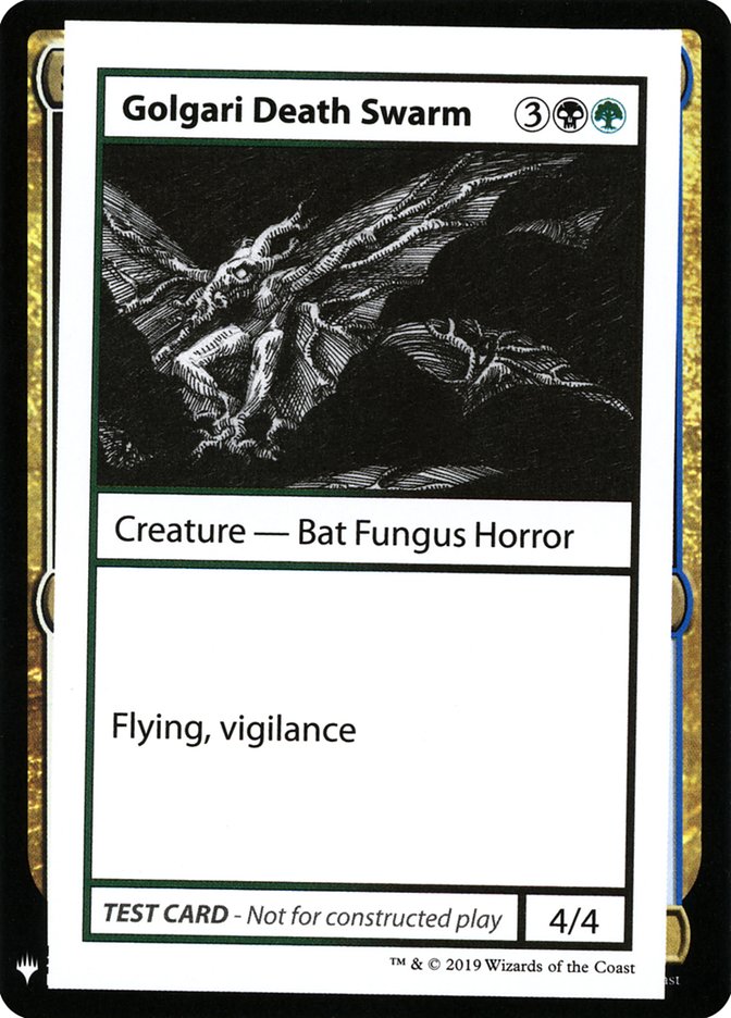 Golgari Death Swarm [Mystery Booster Playtest Cards] | The CG Realm