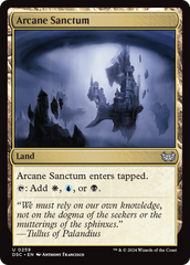 Arcane Sanctum [Duskmourn: House of Horror Commander] | The CG Realm