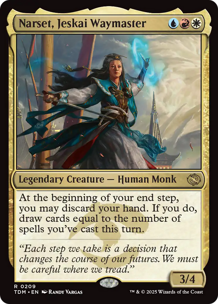 Narset, Jeskai Waymaster [Tarkir: Dragonstorm] | The CG Realm