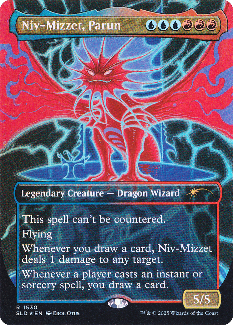 Niv-Mizzet, Parun (Rainbow Foil) [Secret Lair Drop Series] | The CG Realm