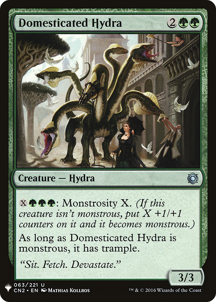 Domesticated Hydra (LIST-CN2-63) - The List