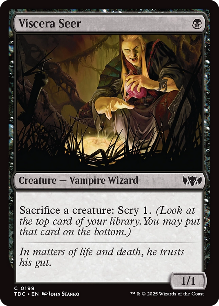 Viscera Seer [Tarkir: Dragonstorm Commander] | The CG Realm