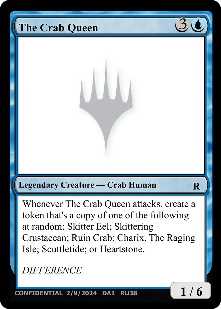 The Crab Queen [Mystery Booster 2 Playtest Cards] | The CG Realm