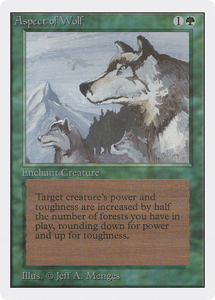 Aspect of Wolf (2ED-) - Unlimited Edition