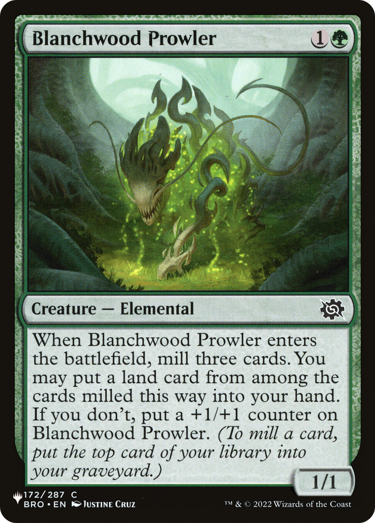Blanchwood Prowler [The List] | The CG Realm