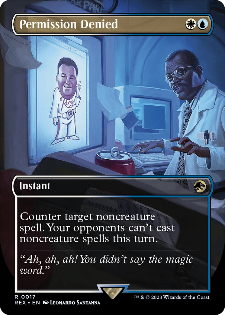 Permission Denied (Borderless) [Jurassic World Collection] | The CG Realm