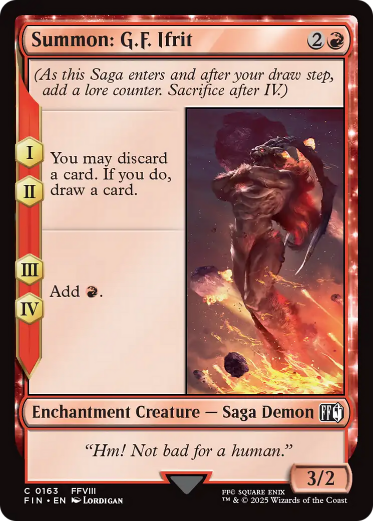 Summon: G.F. Ifrit [FINAL FANTASY] | The CG Realm