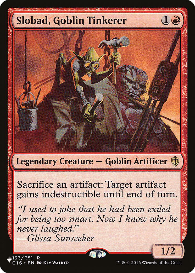 Slobad, Goblin Tinkerer [The List] | The CG Realm