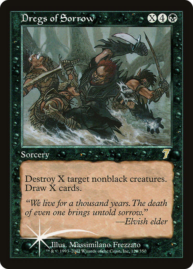 Dregs of Sorrow (7ED-129) - 7th Edition
