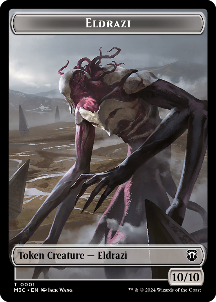 Eldrazi // Spirit Double-Sided Token (M3C-1 // 5) - Modern Horizons 3 Commander