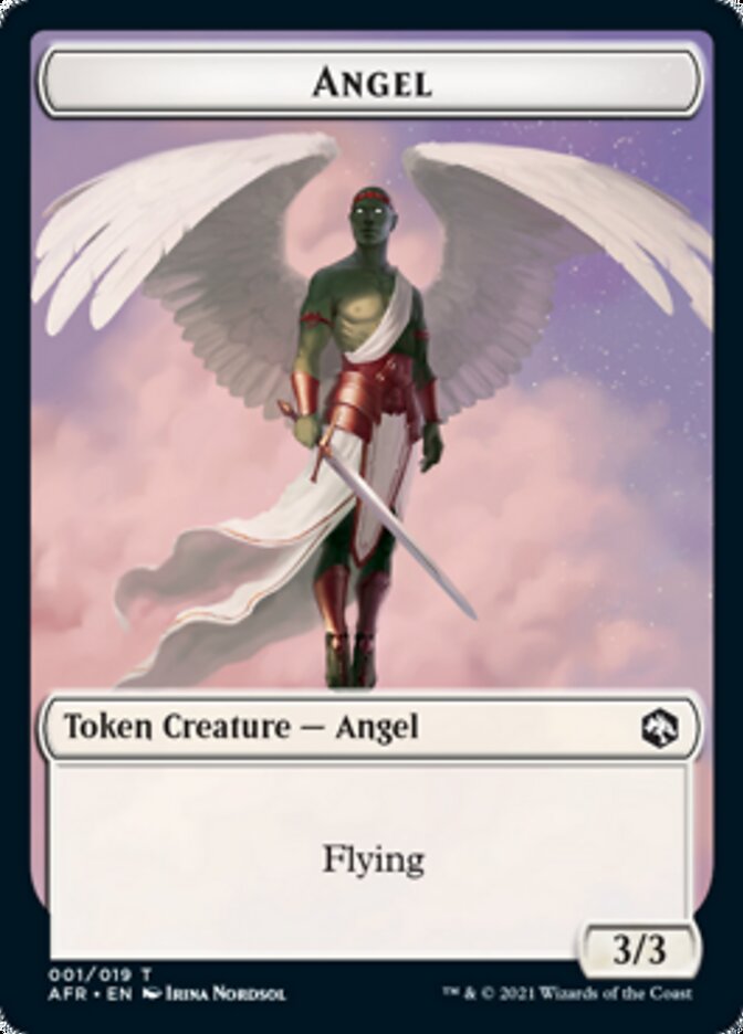 Devil // Angel Double-Sided Token [Dungeons & Dragons: Adventures in the Forgotten Realms Tokens] | The CG Realm