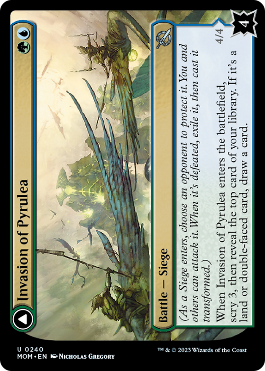 Invasion of Pyrulea (MOM-240) - March of the Machine