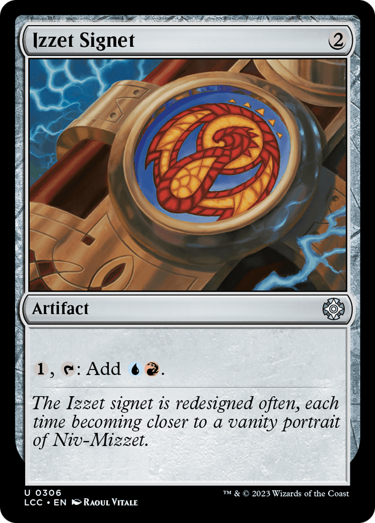 Izzet Signet [The Lost Caverns of Ixalan Commander] | The CG Realm