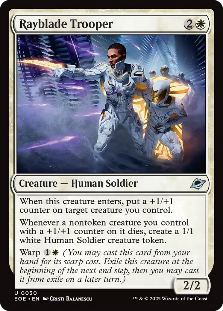 Rayblade Trooper [Edge of Eternities] | The CG Realm