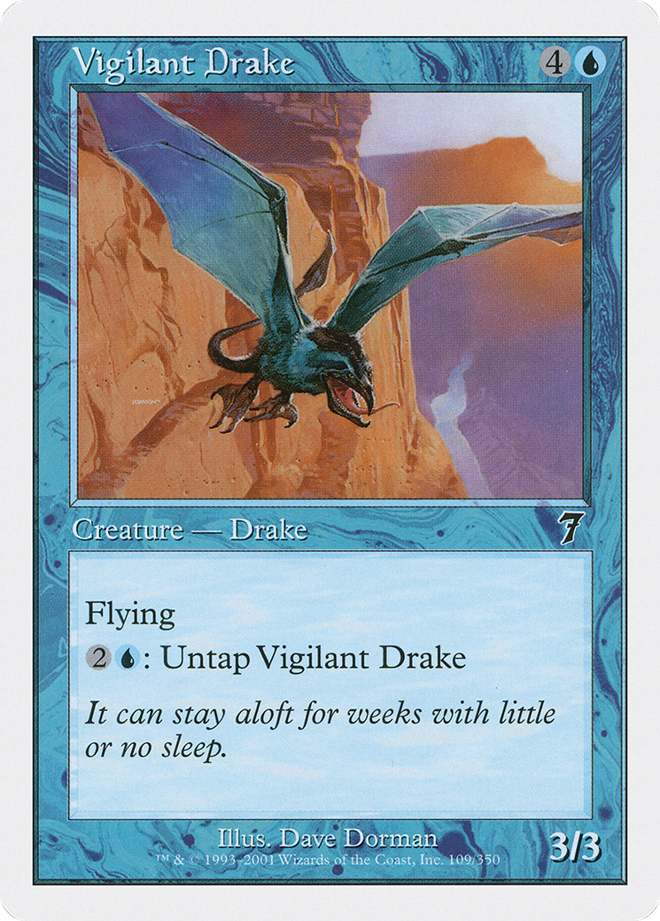 Vigilant Drake (7ED-109) - 7th Edition