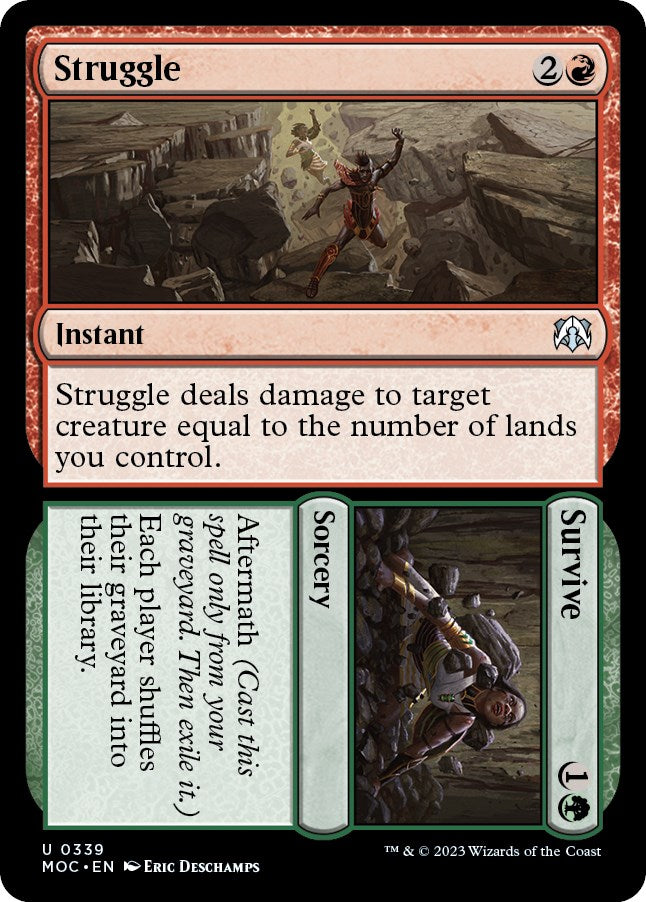 Struggle // Survive [March of the Machine Commander] | The CG Realm