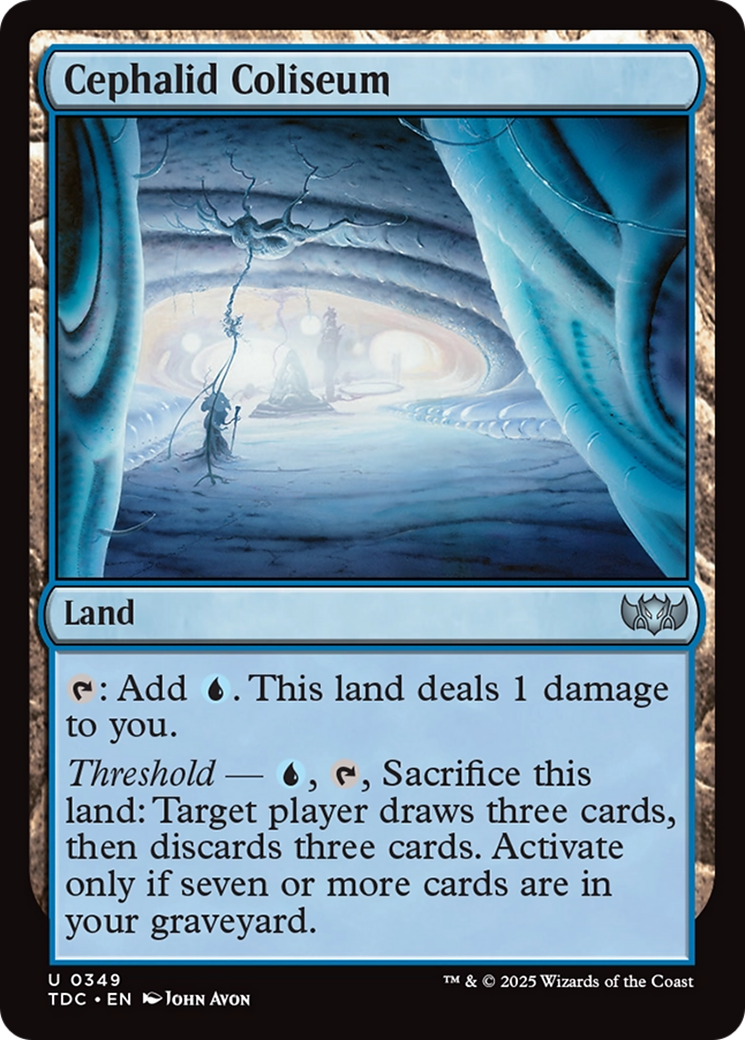 Cephalid Coliseum [Tarkir: Dragonstorm Commander] | The CG Realm