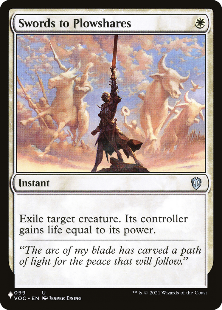 Swords to Plowshares [Secret Lair: Angels] | The CG Realm