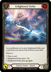 Enlightened Strike [U-WTR159] (Welcome to Rathe Unlimited)  Unlimited Rainbow Foil | The CG Realm