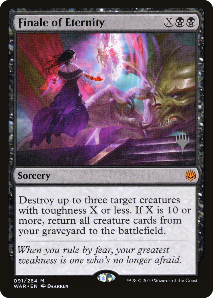 Finale of Eternity (PPELD-91P) - War of the Spark Promos