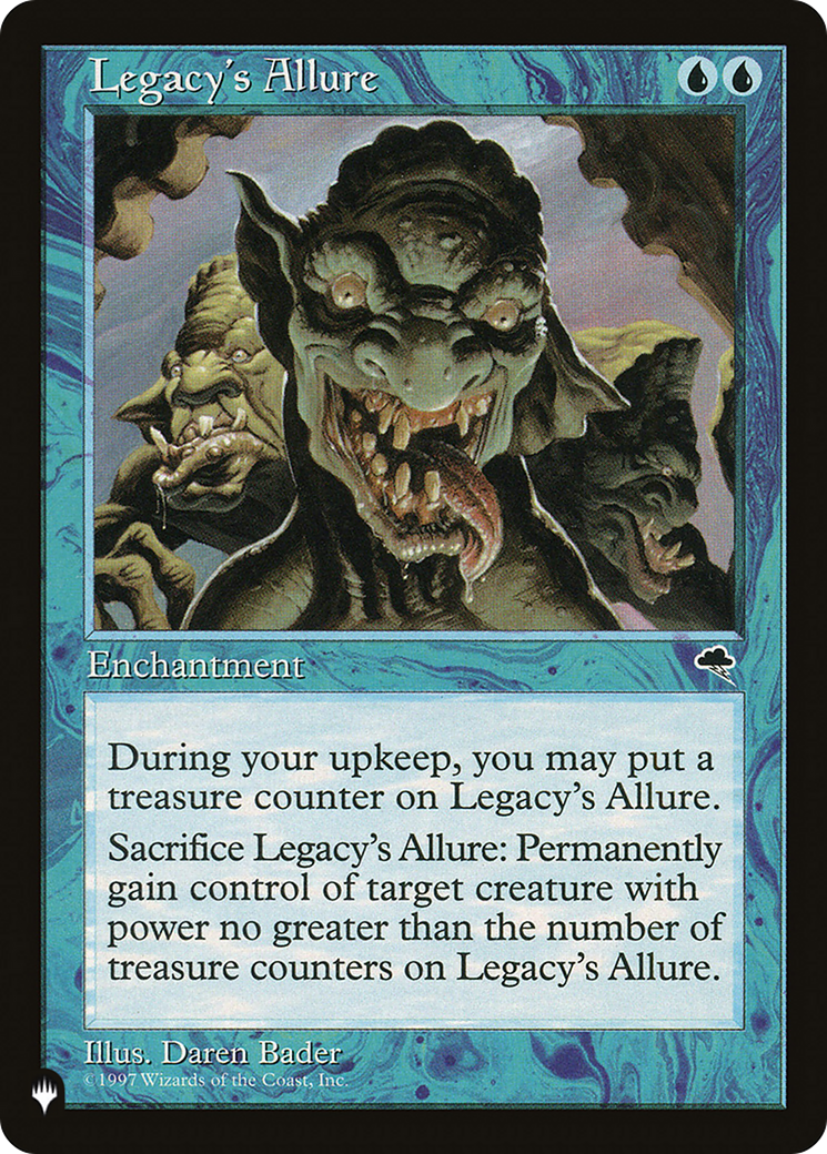 Legacy's Allure [The List] | The CG Realm