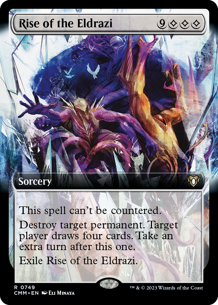 Rise of the Eldrazi (Extended Art) [Commander Masters] | The CG Realm