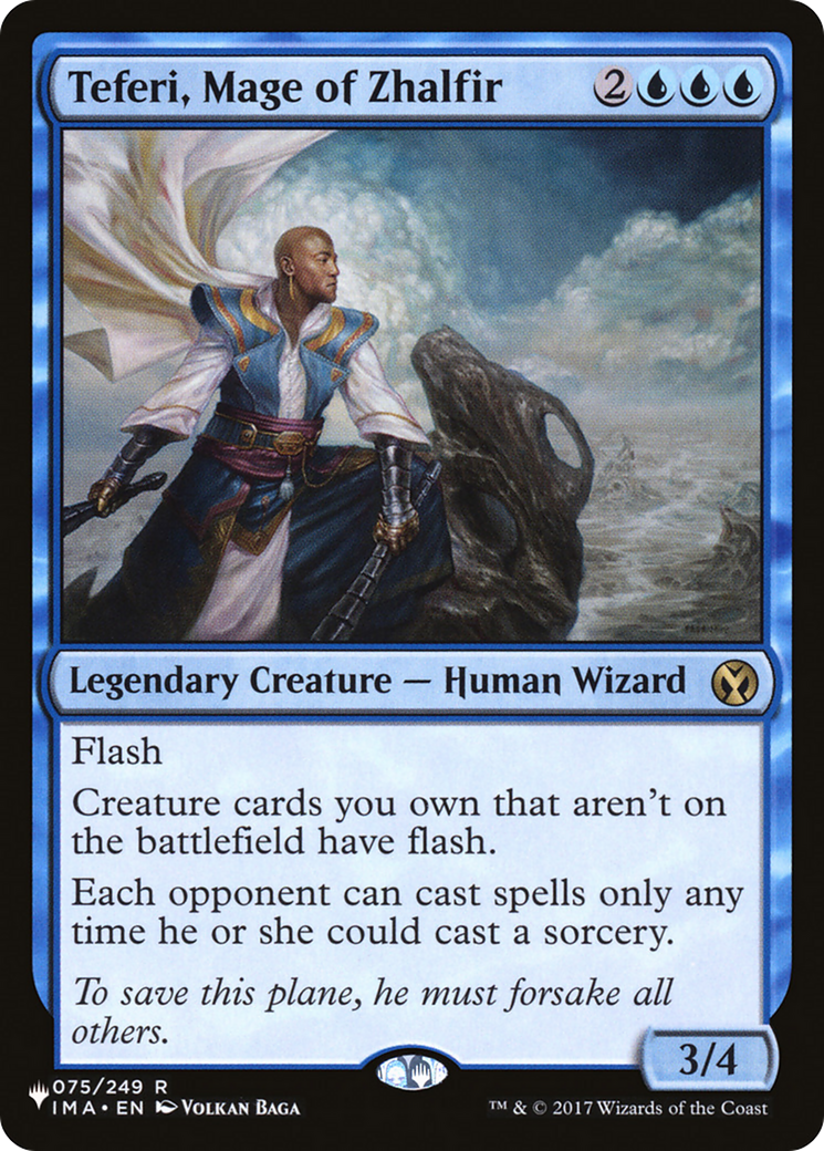 Teferi, Mage of Zhalfir [The List] | The CG Realm