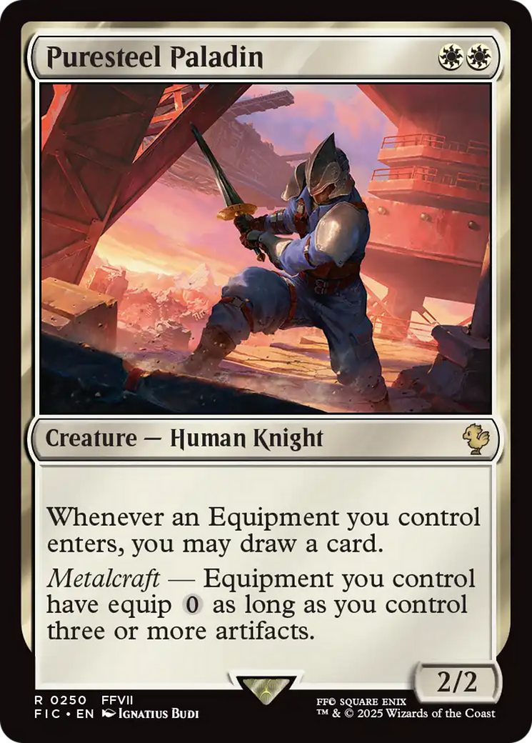 Puresteel Paladin [FINAL FANTASY Commander] | The CG Realm