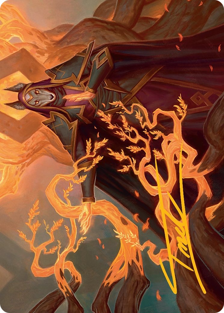 Abzan Devotee Art Card (10/54) [Tarkir: Dragonstorm Art Series] | The CG Realm