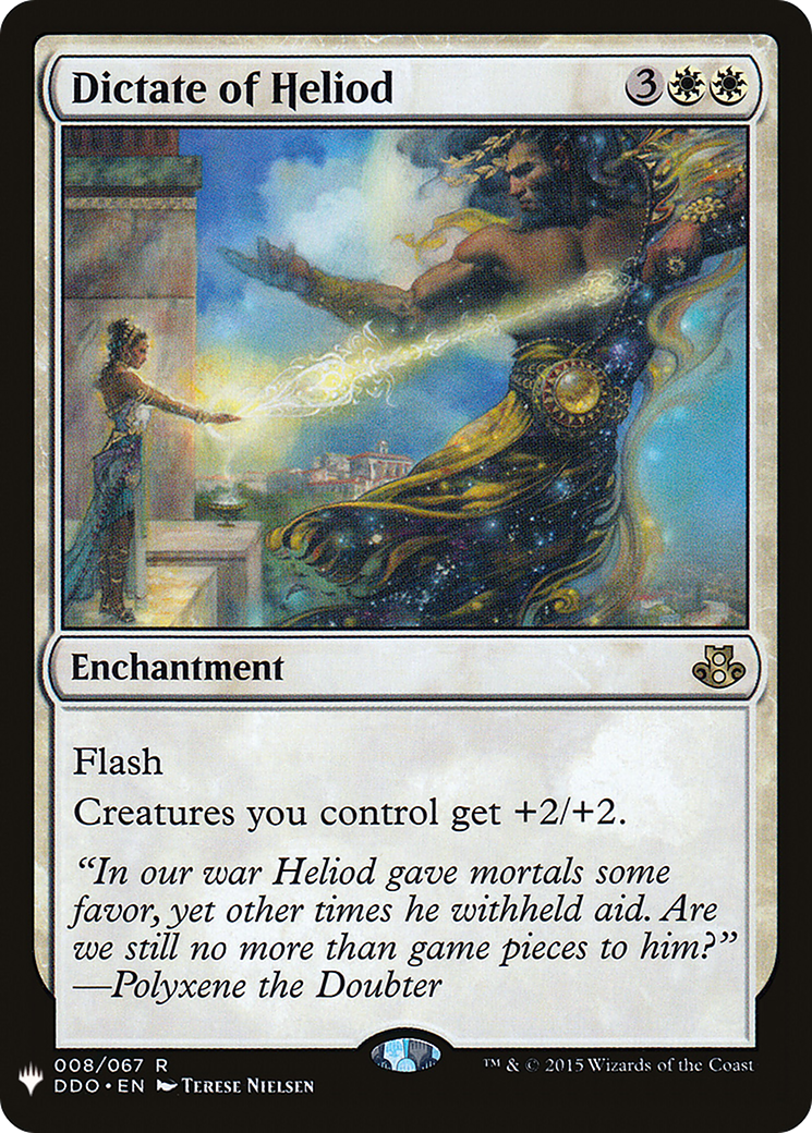 Dictate of Heliod (LIST-DDO-8) - The List