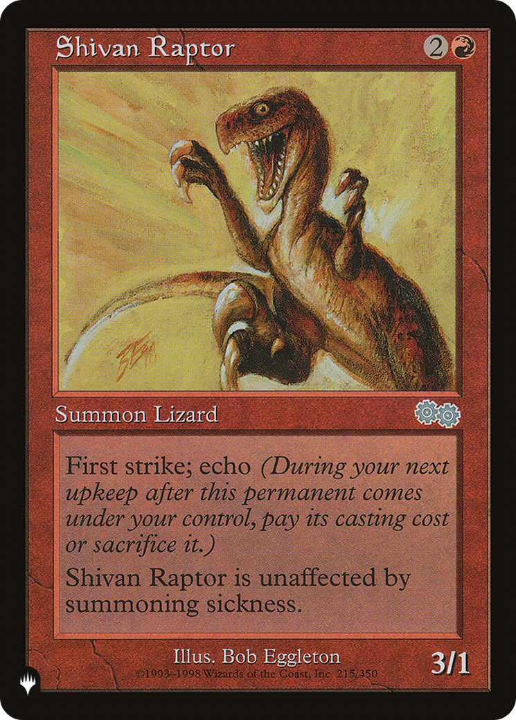 Shivan Raptor [The List] | The CG Realm
