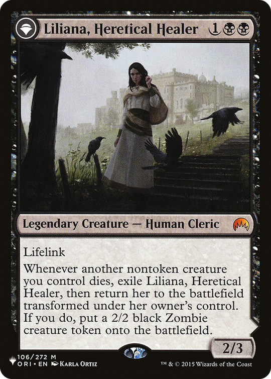 Liliana, Heretical Healer (LIST-106) - The List: (originpwdfc)