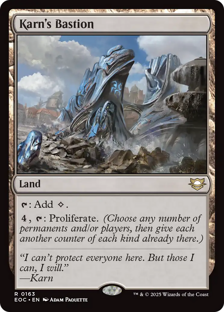 Karn's Bastion [Edge of Eternities Commander] | The CG Realm
