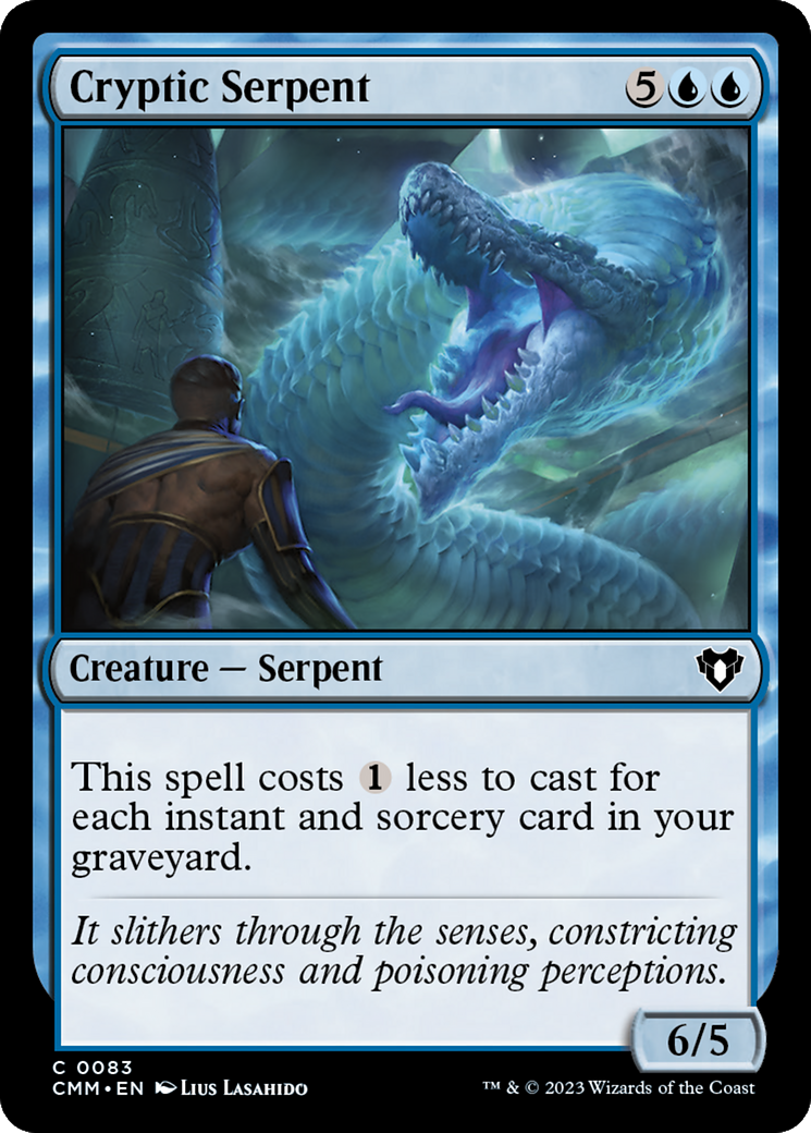 Cryptic Serpent [Commander Masters] | The CG Realm