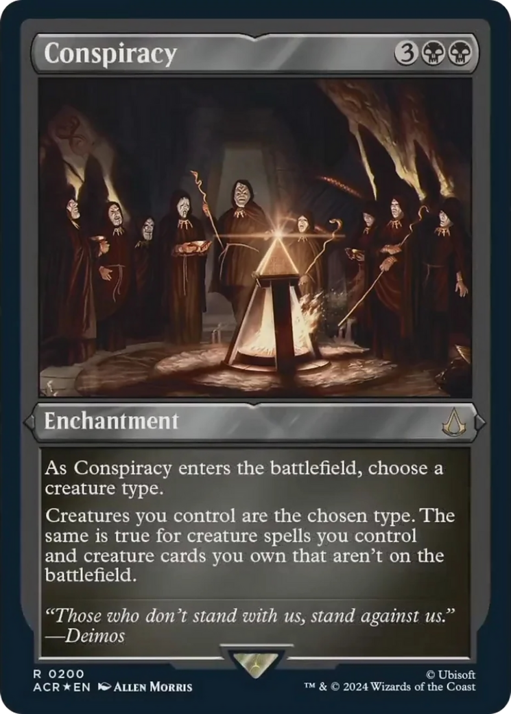 Conspiracy (Foil Etched) [Assassin's Creed] | The CG Realm
