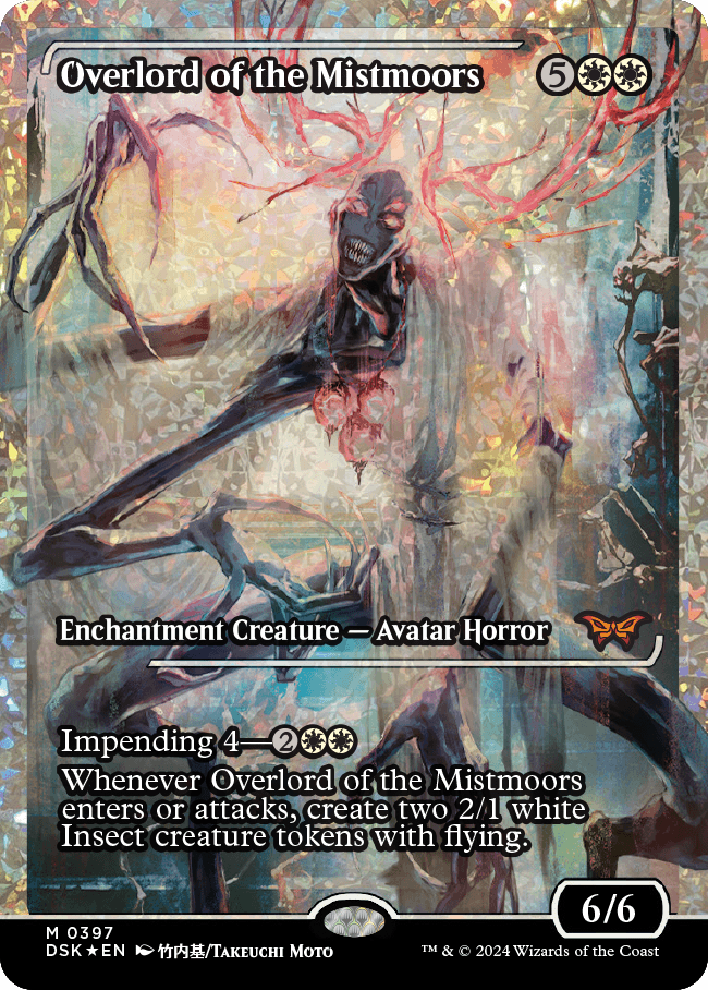 Overlord of the Mistmoors (Japan Showcase Fracture Foil) [Duskmourn: House of Horror] | The CG Realm