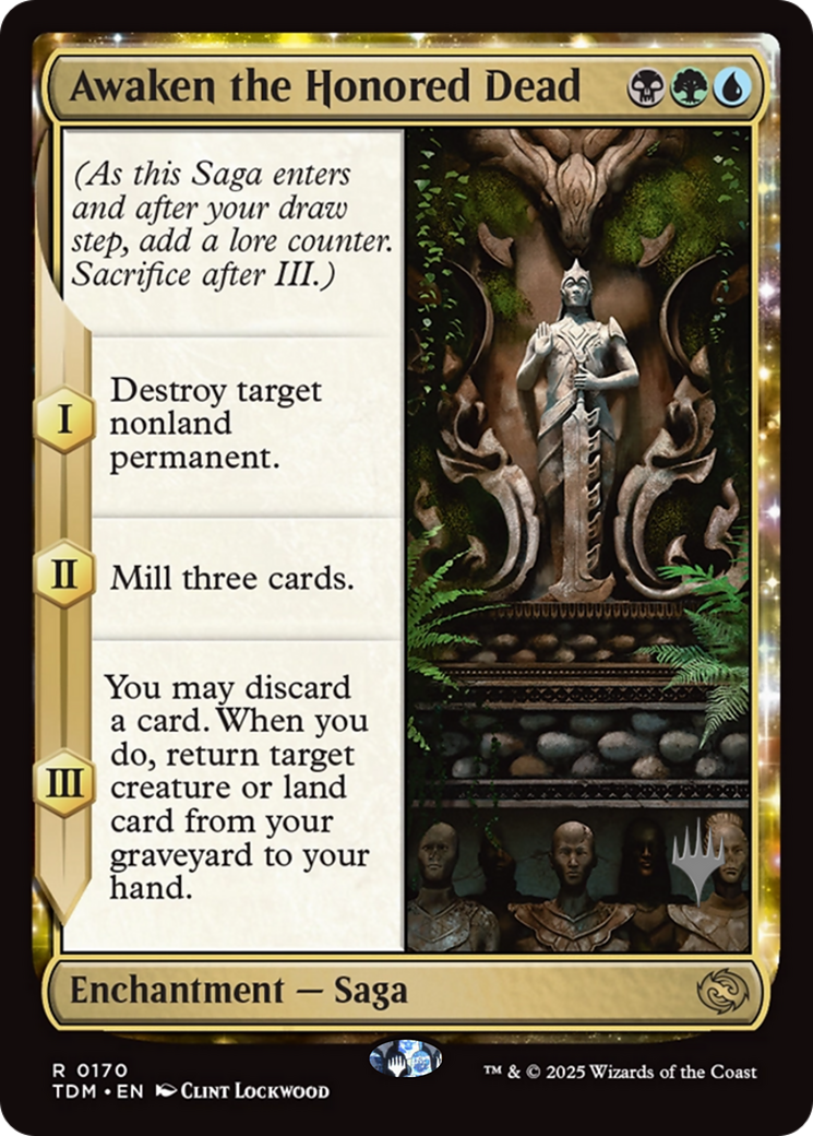 Awaken the Honored Dead (PPTDM-170) - Promo Pack: Tarkir: Dragonstorm