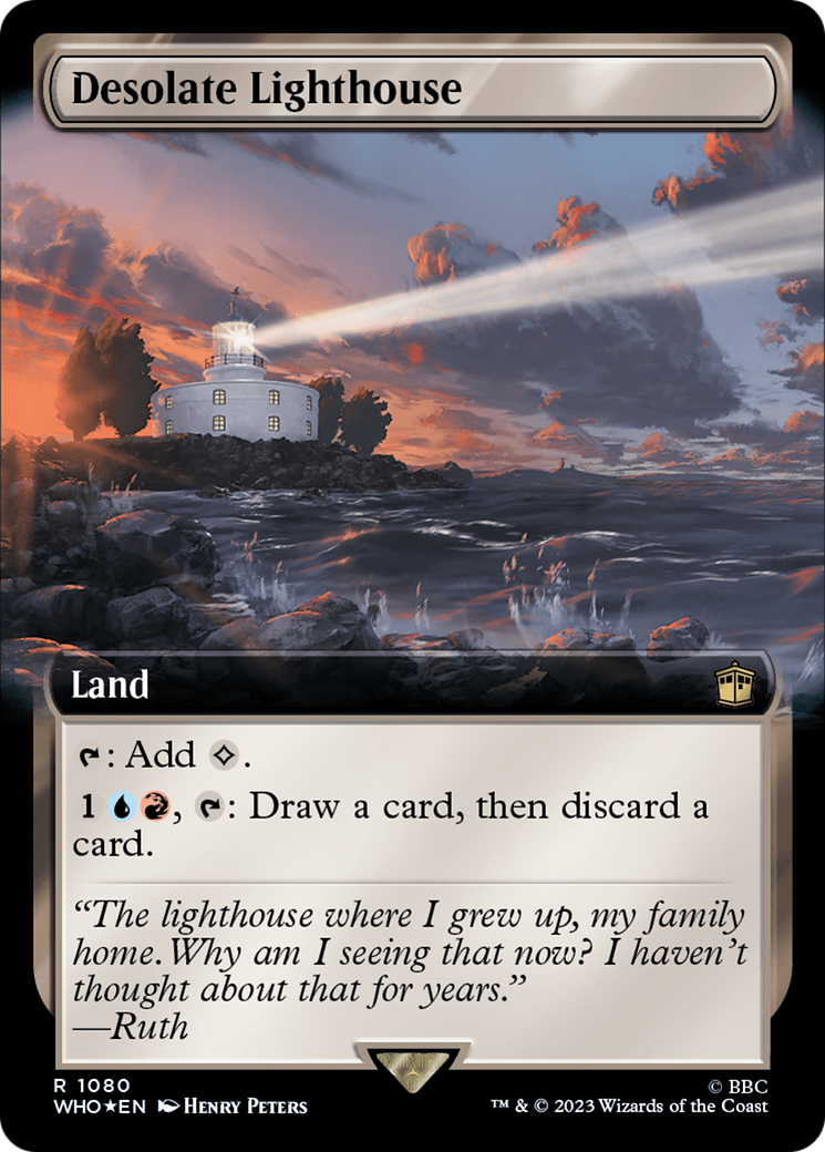 Desolate Lighthouse (Extended Art) (Surge Foil) [Doctor Who] | The CG Realm
