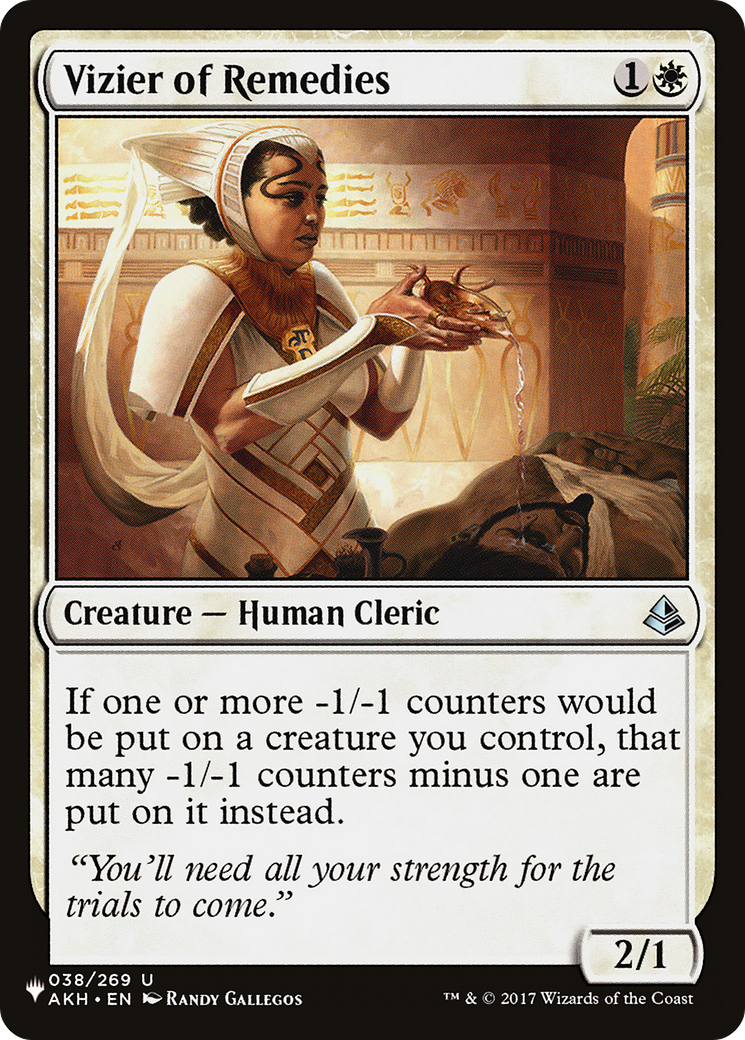 Vizier of Remedies [The List] | The CG Realm
