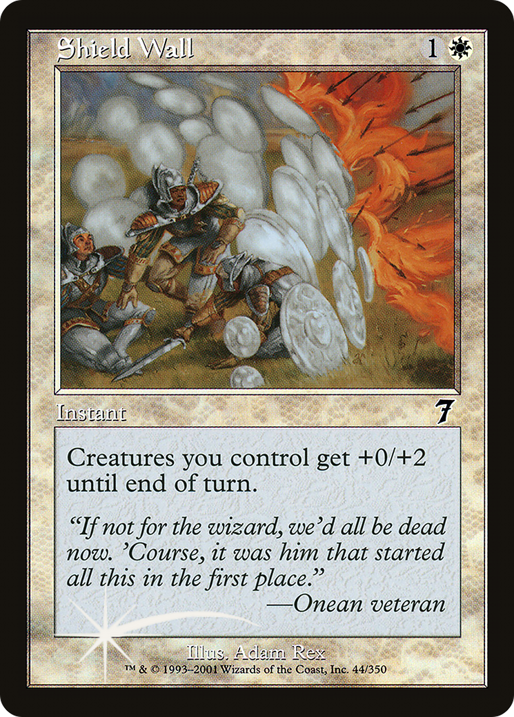 Shield Wall (7ED-044) - 7th Edition