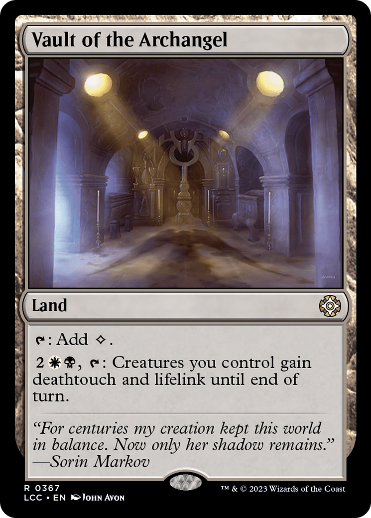 Vault of the Archangel [The Lost Caverns of Ixalan Commander] | The CG Realm