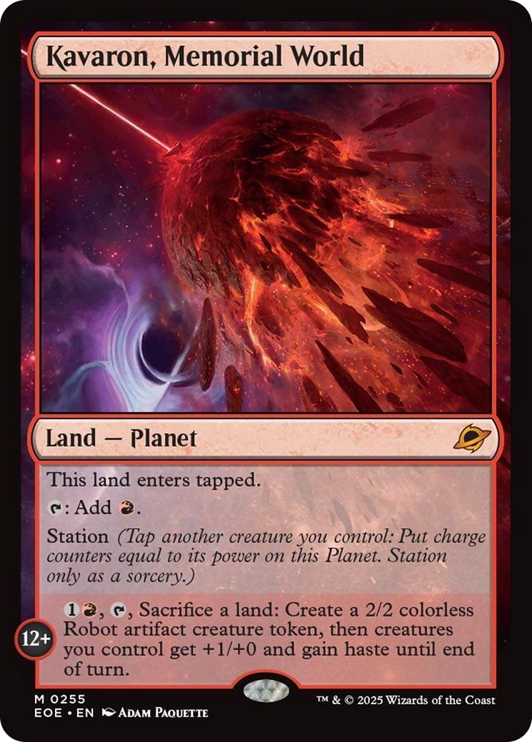 Kavaron, Memorial World [Edge of Eternities] | The CG Realm