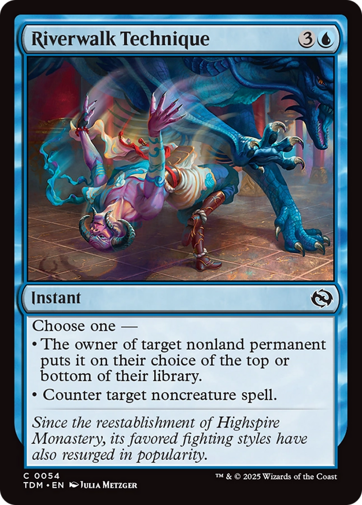 Riverwalk Technique [Tarkir: Dragonstorm] | The CG Realm