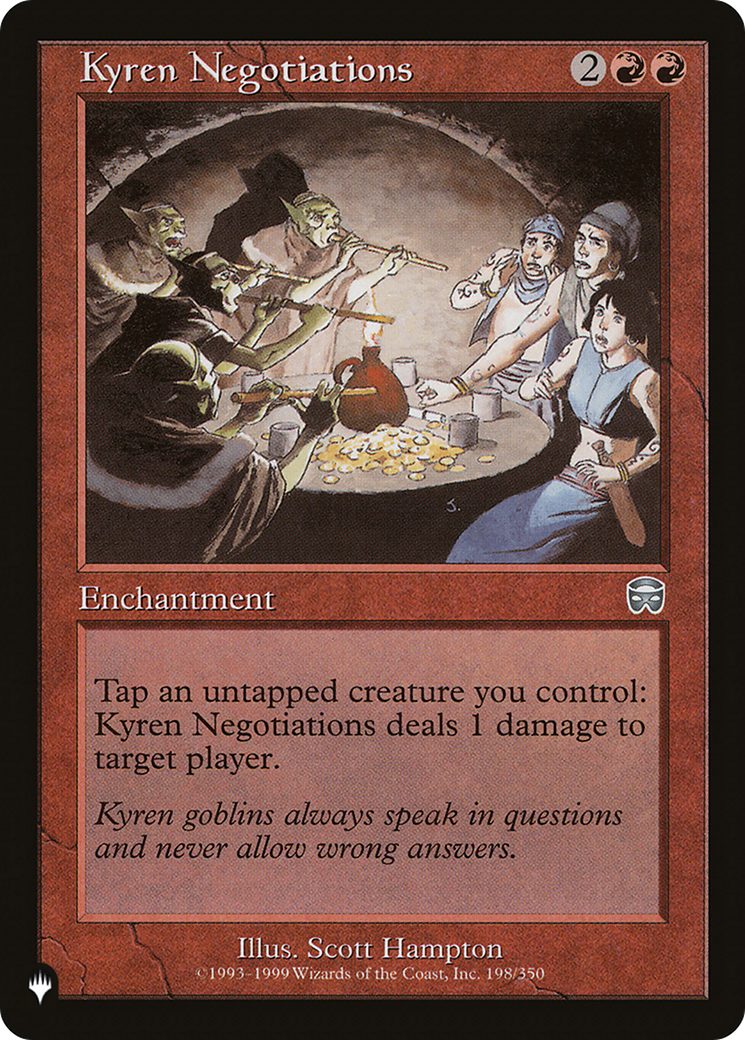 Kyren Negotiations [The List] | The CG Realm