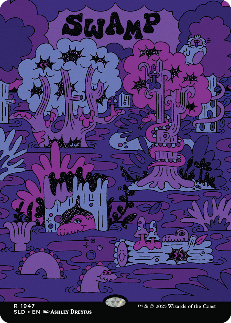Swamp (1947) [Secret Lair Drop Series] | The CG Realm
