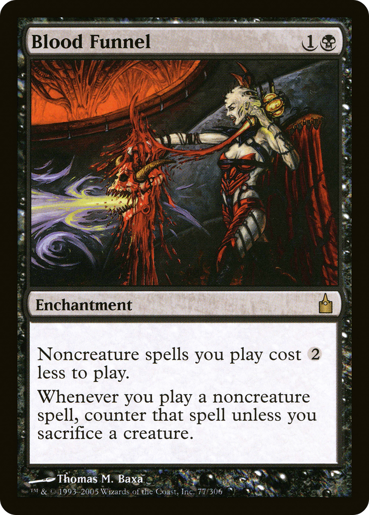 Blood Funnel (RAV-077) - Ravnica: City of Guilds